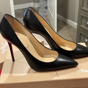 Authentic red bottoms